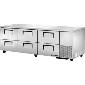 Deep Undercounter Refrigerator 33 - 38°F - 93-1/4"W x 32-1/4"D
