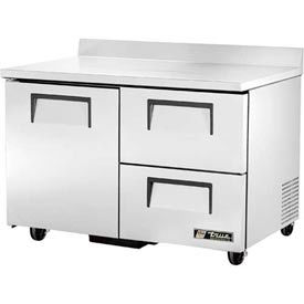Work Top Refrigerator 2 Section - 48-3/8"W x 30-1/8"D x 33-3/8"H