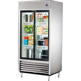 True® TSD-33G-LD Reach In Refrigerator 33 Cu. Ft. Stainless Steel