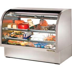 Curved Glass Deli Case - 60-1/4"W X 35-1/4"D X 47-3/4"H