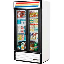 True® GDM-35 Refrigerated Merchandiser 2 Section - 39-1/2"W X 29-7/8"D X 78-5/8"H