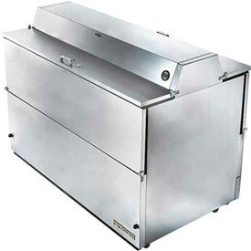 Mobile Milk Cooler 16 Crates Dual Sided - 58"W X 33-3/8"D