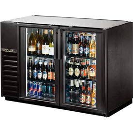 Back Bar Cooler 2 Section - 47-7/8"W X 24-1/4"D X 34-1/4"H