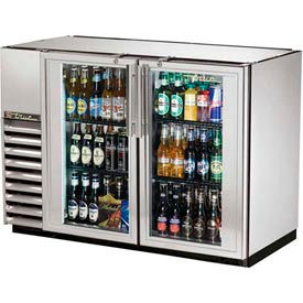 Back Bar Cooler 2 Section - 47-7/8"W X 24-1/4"D X 34-1/4"H