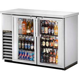 Back Bar Cooler 2 Section - 49-1/8"W X 24-1/2"D X 35-5/8"H