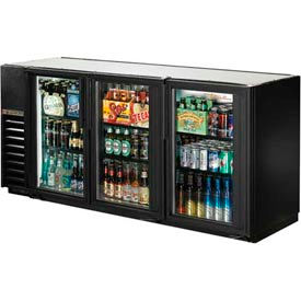 Back Bar Cooler 3 Section - 73-1/8"W X 24-1/2"D X 35-5/8"H