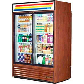 True GDM-47RL Refrigerated Rear-Load Merchandiser 2 Section - 54-1/8"W X 32-1/8"D