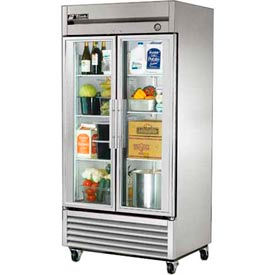 Reach In Refrigerator 35 Cu. Ft. Stainless Steel