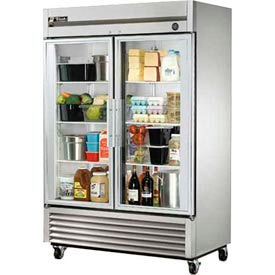 True T-49G-HC-FGD01 Reach In Refrigerator 49 Cu. Ft. Stainless Steel