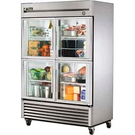True® T-49G-4 Reach In Refrigerator 49 Cu. Ft. Stainless Steel