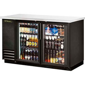 Back Bar Cooler 2 Section - 58-7/8"W X 27-3/4"D X 37"H
