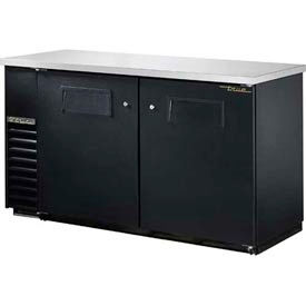 True® Back Bar Cooler 2 Section - 61-1/8"W X 23-7/8"D X 35-5/8"H