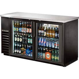 Back Bar Cooler 2 Section - 61-1/8"W X 24-1/4"D X 35-5/8"H