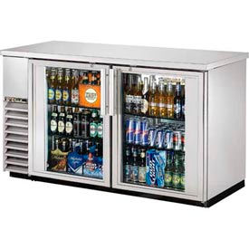 Back Bar Cooler 2 Section - 61-1/8"W X 24-1/4"D X 35-5/8"H