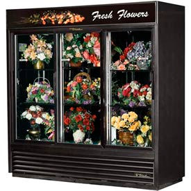 Floral Merchandiser 3 Section - 78-1/8"W x 29-5/8"D x 79-3/8"H