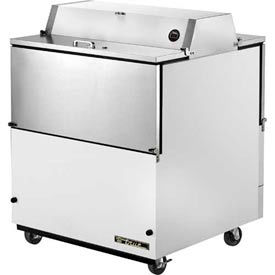 Mobile Milk Cooler 8 Crates Dual Sided 34"W X 33-3/8"D