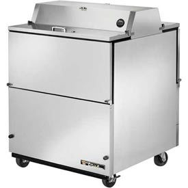 Mobile Milk Cooler 8 Crates Dual Sided 34"W X 33-3/8"D