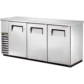 True TBB-24-72-S Back Bar Cooler 3 Section - 73-1/8"W X 24-1/2"D X 35-5/8"H