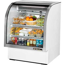 Curved Glass Deli Case - 36-1/4"W X 35-1/4"D X 47-3/4"H