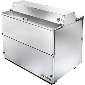 Mobile Milk Cooler 12 Crates Dual Sided - 49"W X 33-3/8"D