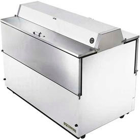 Mobile Milk Cooler 16 Crates Dual Sided - 58"W X 33-3/8"D
