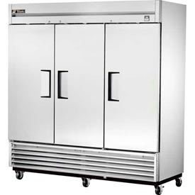 Reach In Refrigerator 72 Cu. Ft. Stainless Steel