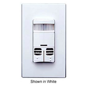 Dual-Relay, Multi-Technology Wall Switch Sensor, Ivory