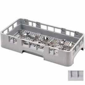 Flatware Rack, 1/2 Size, 19-3/4" x 9 7/8" x 4", 2-5/8", Gray