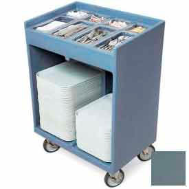 Tray and Silver Cart (with Pans and Cover) Slate Blue