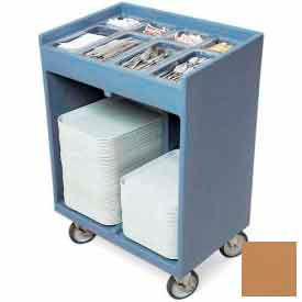 Tray and Silver Cart (with Pans and Cover) Coffee Beige