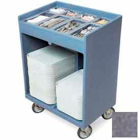Tray and Silver Cart (with Pans and Cover) Granite Gray