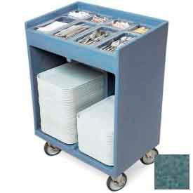 Tray and Silver Cart (with Pans and Cover) Granite Green