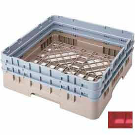 Camrack Base Rack 5-7/8" Inside Stack Height Red NSF
