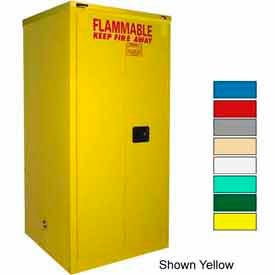 120-Gallon, Self-Close, Paint/Ink Cabinet Ag Green