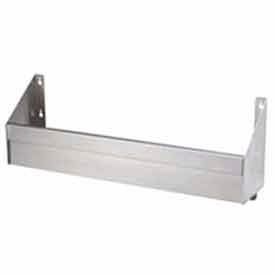 Bottle Rack, 12", Single Tier Keyhole, S/S