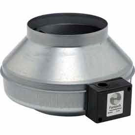 8" In-Line Duct Fan With Metal Housing 502 CFM