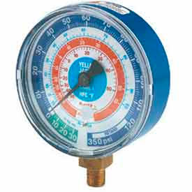 Blue Compound Gauge R-134A, R-404A, R-407C 3-1/8"