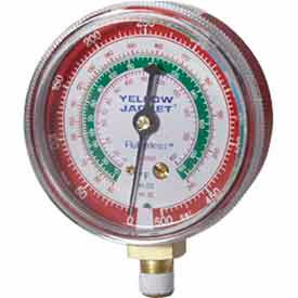 Red Pressure Gauge R-12, R-22, R-502 2-1/2"