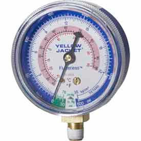 Blue Compound Gauge R-410A 2-1/2"