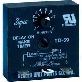 Supco Time Delay - 19 To 250 Vac/Vdc