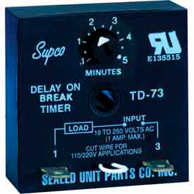 Time Delay - 19 To 250 Vac Only