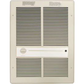 Fan Forced Wall Heater - 3000W 277V Ivory