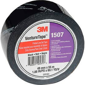 UV Resistant Line Set Tape 2 IN x 60 Yards Black