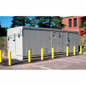 26'W x 8'D x 8' 4"H Hazmat Chemical Storage Building 48 Drum