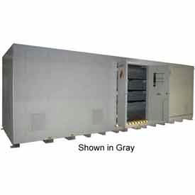 Securall 26'W x 8'D x 8' 4"H Agri-Chemical Storage Building 48 Drum