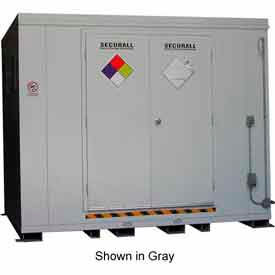 10'W x 8'D x 8' 4"H Agri-Chemical Storage Building 16 Drum