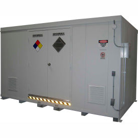 Securall 14'W x 8'D x 8' 4"H Agri-Chemical Storage Building