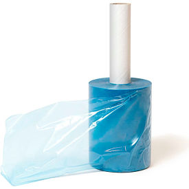 VCI Hand Stretch Film w/Handle, 100 Gauge, 5"W x 900'L, Blue