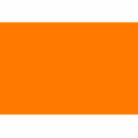 Rectangular Blank Paper Labels, 3"L x 2"W, Fluorescent Orange, Roll of 500