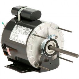 Shaded Pole & PSC, Unit Heater Fan, 1/3 HP, 1-Phase, 1075 RPM Motor
